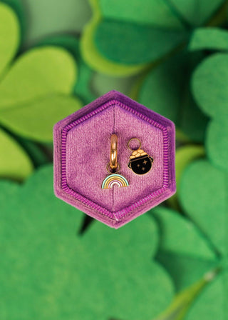 Rainbow & Pot of Gold Charms