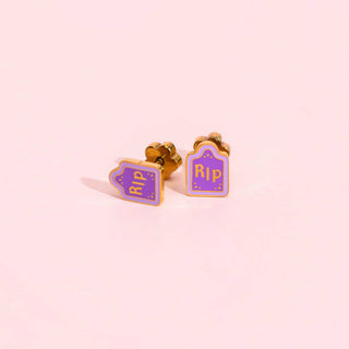 Tombstone Flatback Earrings