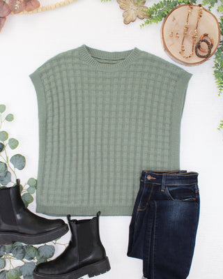 Kelly Knitted Top - Sage