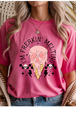 Heather Heliconia Gildan Tee
