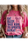 Heather Heliconia Gildan Tee
