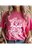 Heather Heliconia Gildan Tee