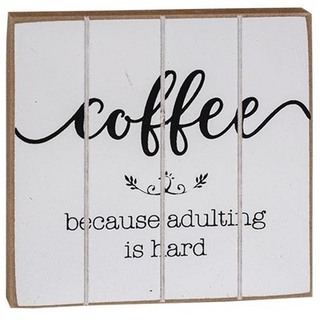 Coffee Block Signs