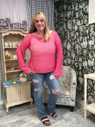 O'Hara Destroyed Straight Jeans