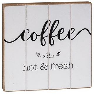 Coffee Block Signs