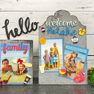 Poolside Fun Magnets Set of 3