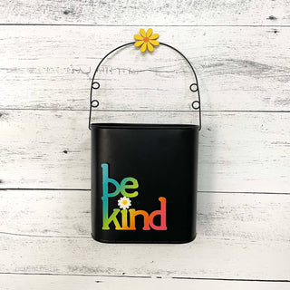 "Be Kind" w/ Daisy script magnet Rainbow