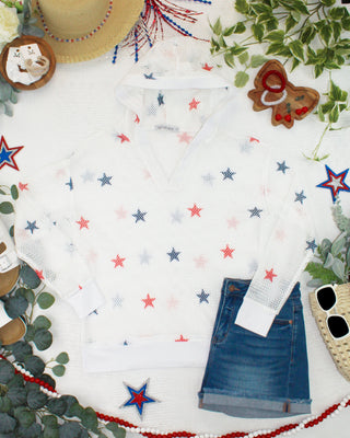 American Stars Mesh Hoodie