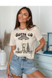 Natural Gildan Tee