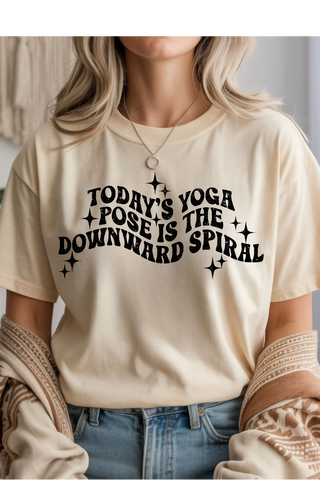 Downward Spiral Graphic Tee