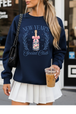 Navy Gildan Sweatshirt