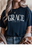 Navy Gildan Tee
