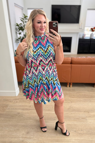 Chevy to the Levy Chevron Dress