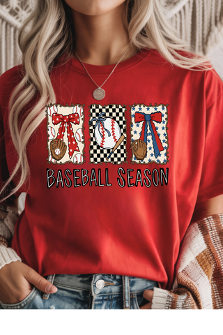 Baseball Season Graphic Tee