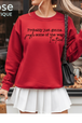 Red Gildan Sweatshirt