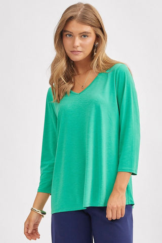 Dear Scarlett Signature Classic V-Neck Top