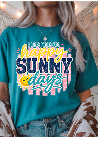 Happy Sunny Days Graphic Tee