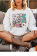 White Gildan Sweatshirt