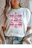 White Gildan Tee