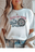 White Gildan Tee
