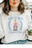 White Gildan Sweatshirt