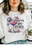 White Gildan Sweatshirt