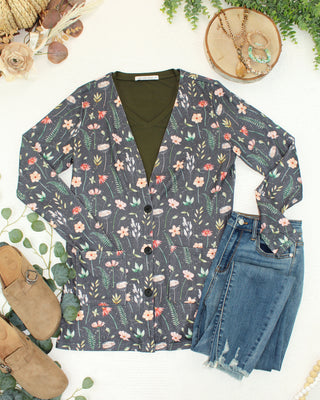 Cori Cardigan - Wildflower Meadow