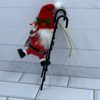 Santa Gnome Pot Percher