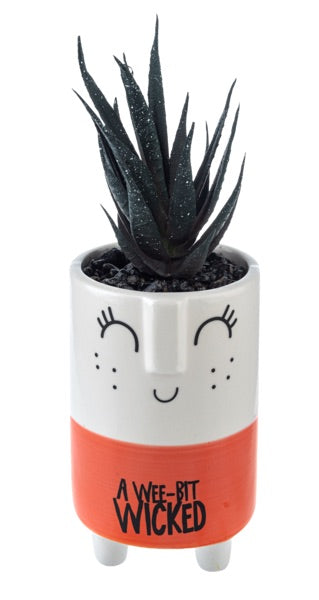 Halloween Spooky Plant Head Figurines