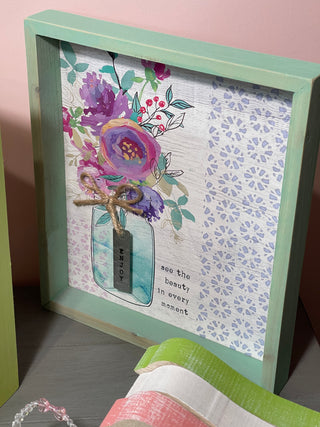 Love Blooms Framed Plaques