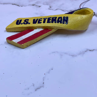 U.S. Veteran Ribbon Ornament