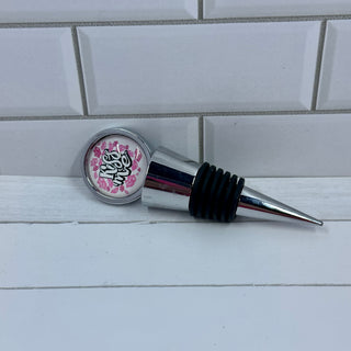 Cabochon Wine Bottle Stopper