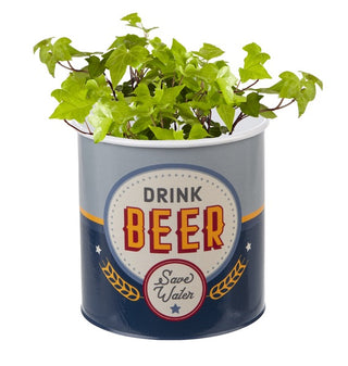 Beer Can Label Mini Planter (3 pc. Set)