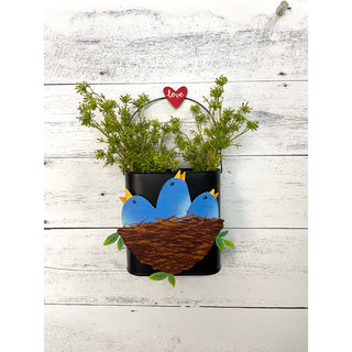 Birds in Nest Magnetic Art Pop