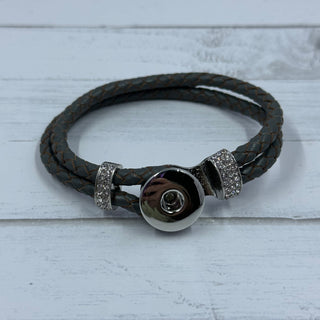 Leather Bracelet w/ Snap