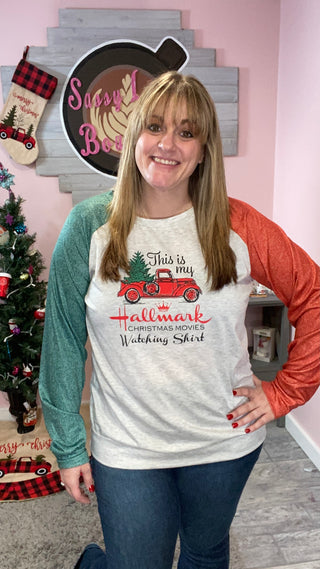Christmas Movie Watching Sweatshirt