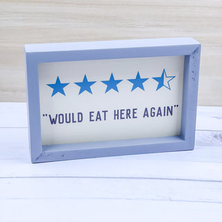 Humorous Kitchen Box Signs