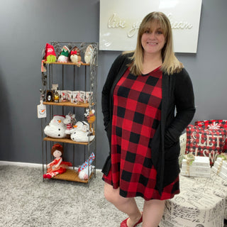 Buffalo Plaid Dress