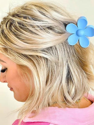 Boujie Bee Flower Hair Claw Clip