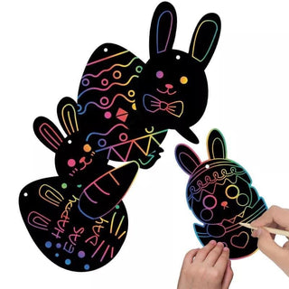 Easter Scratch Art