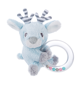 Jingles Reindeer Ring Rattles
