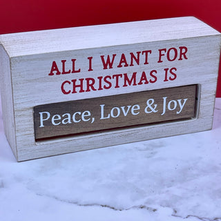 Christmas Spinning Signs