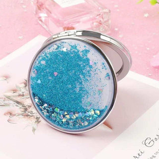 Glitter Compact Mirror