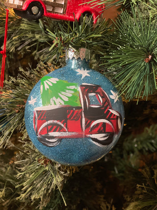 Custom Hand Painted Christmas Ornaments