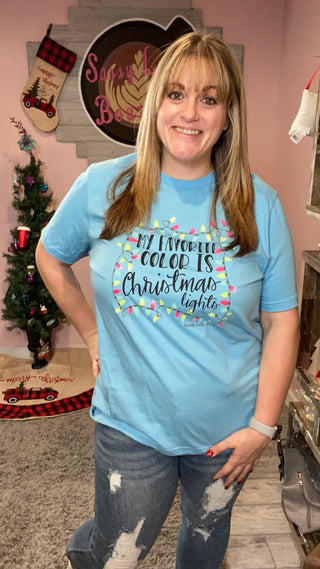 Christmas Lights Tee