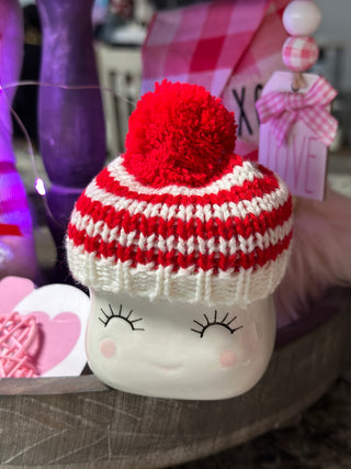 Valentines Marshmallow Mug Hat Toppers