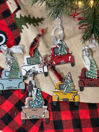 Hand Painted Custom Wood Ornaments