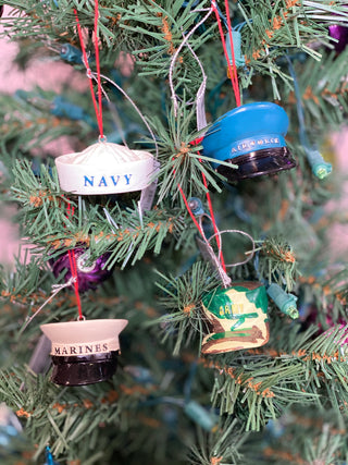 Military Hat Ornaments