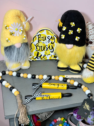 Spring Bumble Bee Gnomes