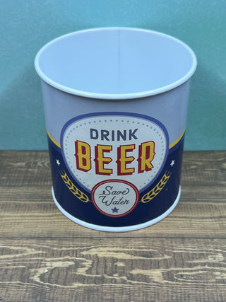 Beer Can Label Mini Planter (3 pc. Set)